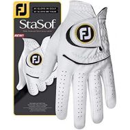 FootJoy Mens StaSof Golf Glove (White)