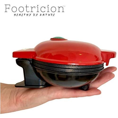  [아마존베스트]FOOTRICION Waffle Iron and Chaffle Iron - Includes Waffle Cookbook