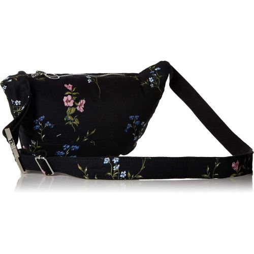  For Love & Lemons Womens Emilie Fanny Pack, black Floral, One Size