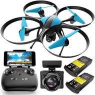 Force1 Drone with Camera Live Video Quadcopter  U49WF RC WiFi FPV Drones with Camera for Adults or Kids, 720p HD Camera Drones for Beginners wExtra Battery
