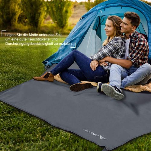  Forceatt Waterproof Camping Tarp, 2/3/4 Person Ultralight Tent tarp for Picnic and Beach Mat,Tent Footprint and Hiking