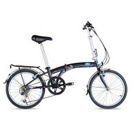 Ford by Dahon C-Max 7-Speed Folding Bicycle, 20, Gray