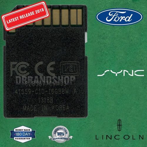  Ford Lincoln A9 SYNC SD Card Navigation 2019 USCanada Map Updates A8 A7 A6 A5