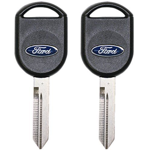  5918997 - 2 Pack - FORD OEM TRANSPONDER CHIP IGNITION MASTER KEY Ford Logo 82 GRV IPATS RFID - Jewel