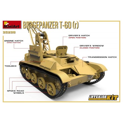  Ford Miniart 1:35 - Bergepanzer T-60 (r) Interior Kit