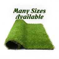Forest Grass 3.5FT x 5FT Lawn Artificial Turf Synthetic Grass, 3.3 5 16.5 Square ft, Green