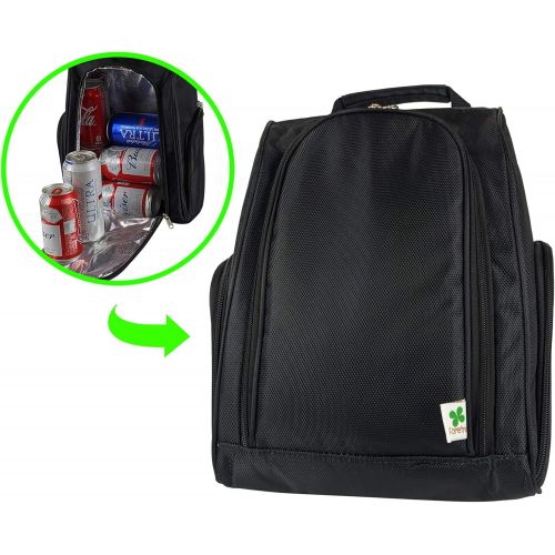  Foretra - Golf Cooler Shoe Bag - Bring Your Beer Incognito to The Golf Course Looks Like a Real Shoebag Doubles as a Cooler