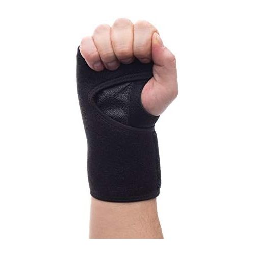  Foretra PAIR Advanced Wrist Support Carpal Tunnel Splint - Black Wrist Brace for Immediate Pain Relief from Carpal Tunnel Syndrome CTS, Wrist Pain, Sprains, RSI and Arthritis (Incl