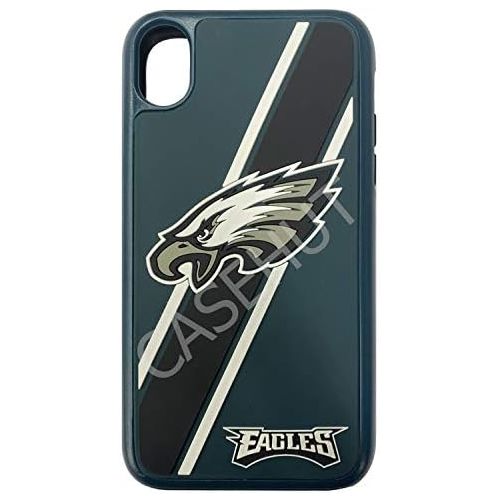  [아마존베스트]Forever Collectibles Impact Series Dual Layered Protective Case for NFL iPhone XR - 6.1inch