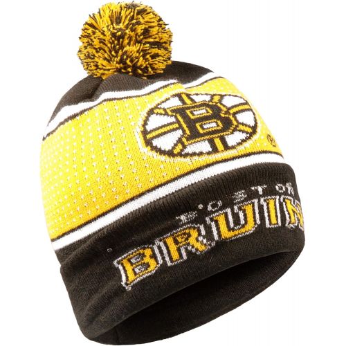  Forever Collectibles NHL Unisex-Adult (Luggage only) Big Logo Knit Light Up Beanie Hat