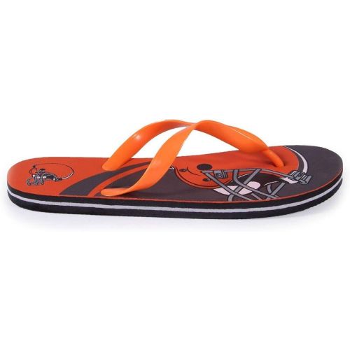  Forever Collectibles Happy Feet Mens and Womens Officially Licensed Big Logo Flip Flops