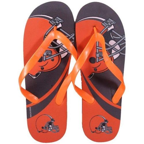  Forever Collectibles Happy Feet Mens and Womens Officially Licensed Big Logo Flip Flops