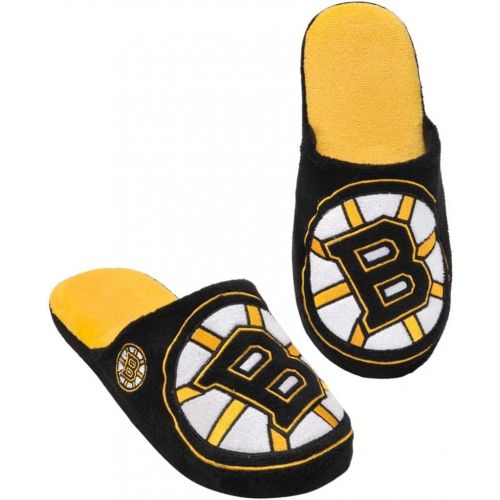  Forever Collectibles NHL Boston Bruins Mens Slip On Slippers