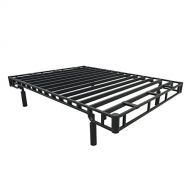 Forever Foundations Store More Black 2 Steel Bed Frame, Queen