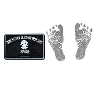 Baby Hand and Footprint Kit by Forever Fun Times | Get Hundreds of Detailed Prints with One Baby Safe Ink Pad | Easy to Clean, and Works with Any Paper or Card | Clean and Safe (Bl