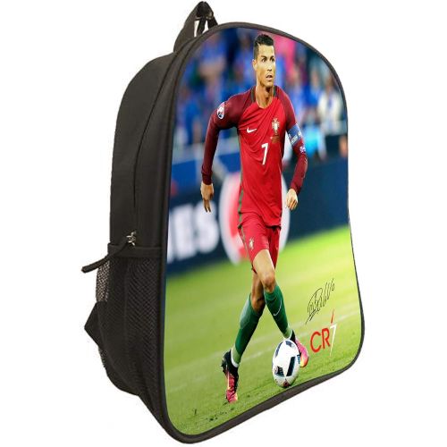  Forever Inc Cristiano Ronaldo #7 Soccer Picture Backpack Gift School Bag Dimensions H 16.3 x W 11.8 x D 5.9 in