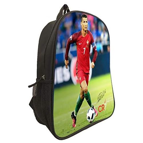  Forever Inc Cristiano Ronaldo #7 Soccer Picture Backpack Gift School Bag Dimensions H 16.3 x W 11.8 x D 5.9 in