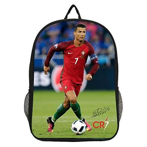  Forever Inc Cristiano Ronaldo #7 Soccer Picture Backpack Gift School Bag Dimensions H 16.3 x W 11.8 x D 5.9 in