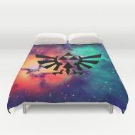 /Foreverwars Zelda Duvet Cover, Triforce in the Stars Duvet Cover, Nintendos Zelda Hylian Crest Duvet Cover, Zelda Duvet Cover, Hylian Crest Duvet Cover