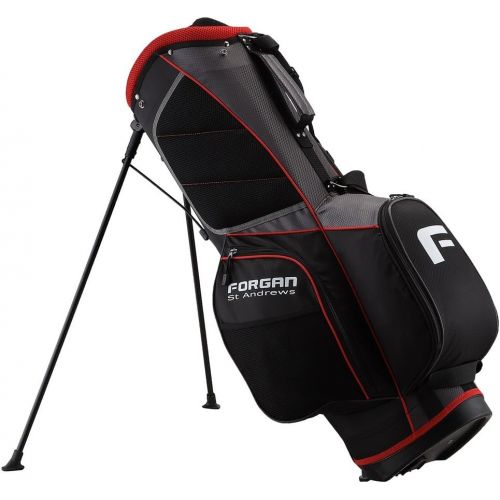  [아마존베스트]Forgan of St Andrews Super Lightweight Golf Stand Carry Bag Red