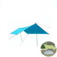 Forgiven Camping shelter UV Protection Portable Tent Tarp Shelter Waterproof Hammock Rain Fly Tarp Cover with Stakes Poles Ropes Survival Gear for Camping Backpacking Fishing Beach