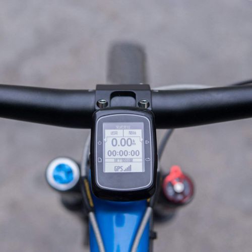  Formulaone MTB Rennrad Fahrrad Computer Halter Vorbau Oberkappe Radfahren Stoppuhr GPS Tachometer Halterung Fuer Garmin Bryton CATEYE - Schwarz, Rot