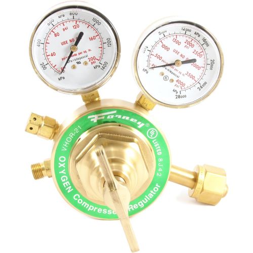  Forney 87100 Oxygen Regulator, Heavy Duty, Victor Style