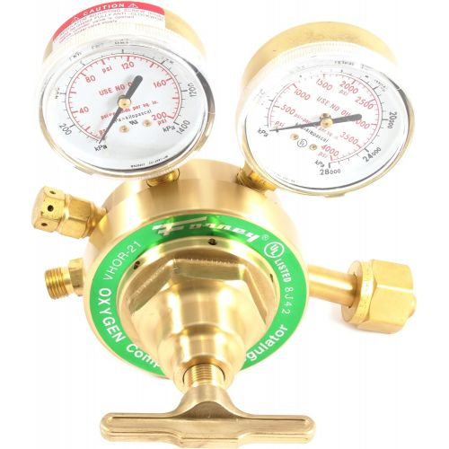  Forney 87100 Oxygen Regulator, Heavy Duty, Victor Style