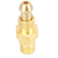 Forney 87809 Acetylene Regulator Adaptor, CGA 510 To CGA 300, #4 Tank to Regulator, 125-CF