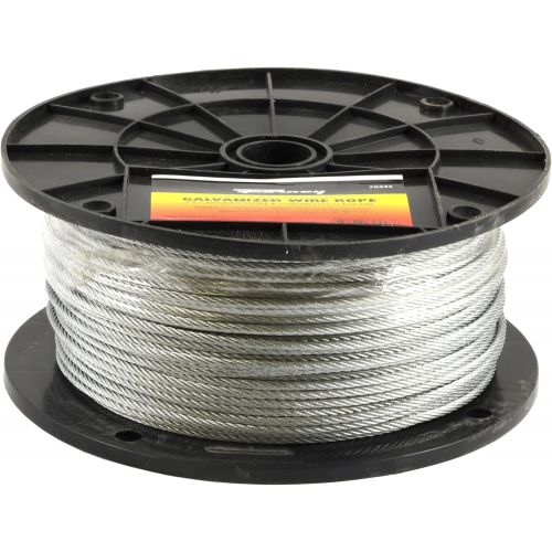  Forney 70446 Wire Rope, Galvanized Aircraft Cable, 500-Feet-by-18-Inch