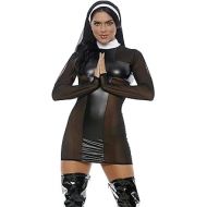 Forplay Womens Pray For Me Dress and Headpiece