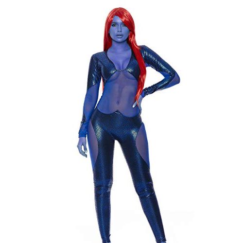  할로윈 용품Forplay womens Mysterious Sexy Superhero Costume