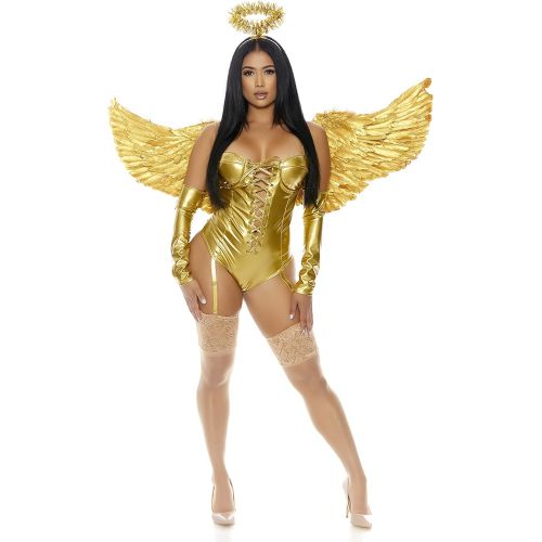  할로윈 용품Forplay womens Heaven Sent Sexy Angel Costume