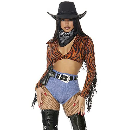  할로윈 용품Forplay womens Round Em Up Sexy Cowgirl Costume