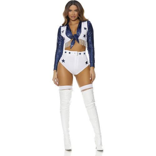  할로윈 용품Forplay womens Seeing Stars Sexy Cheerleader Costume