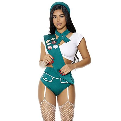  할로윈 용품Forplay womens Scout Me Out Sexy Girl Scout Costume