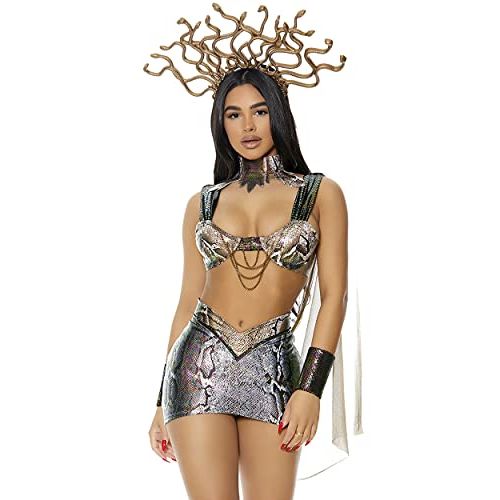  할로윈 용품Forplay womens A Head in the Game Sexy Medusa Costume