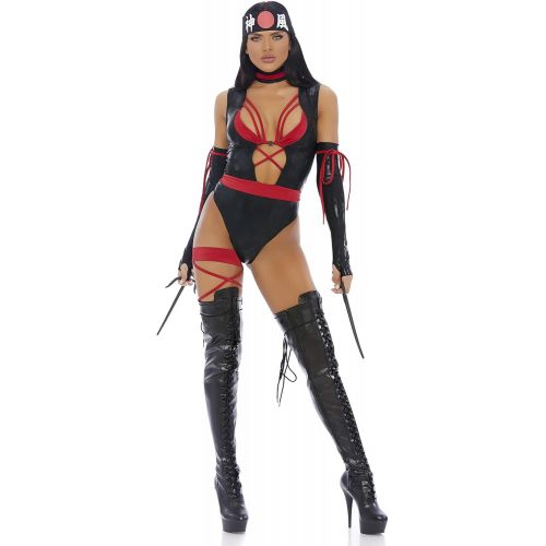  할로윈 용품Forplay womens Chop Til You Drop Sexy Ninja Costume