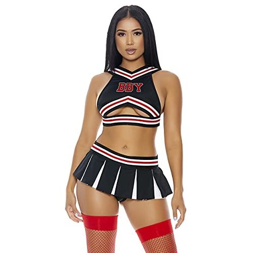  할로윈 용품Forplay womens Good Luck Charm Sexy Cheerleader Costume