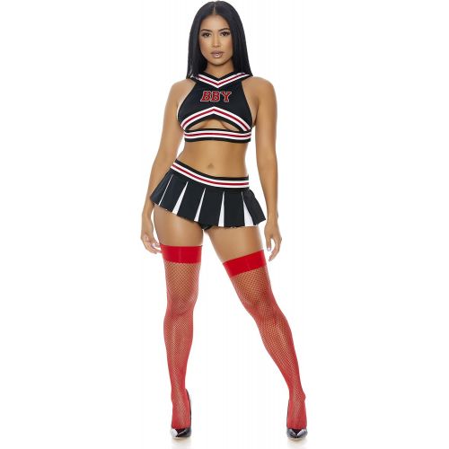  할로윈 용품Forplay womens Good Luck Charm Sexy Cheerleader Costume