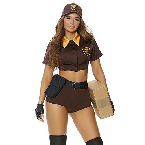  할로윈 용품Forplay womens Precious Cargo Sexy Postal Delivery Costume