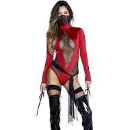 할로윈 용품Forplay womens Slay Something Sexy Ninja Costume