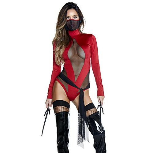  할로윈 용품Forplay womens Slay Something Sexy Ninja Costume