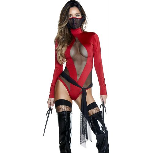  할로윈 용품Forplay womens Slay Something Sexy Ninja Costume