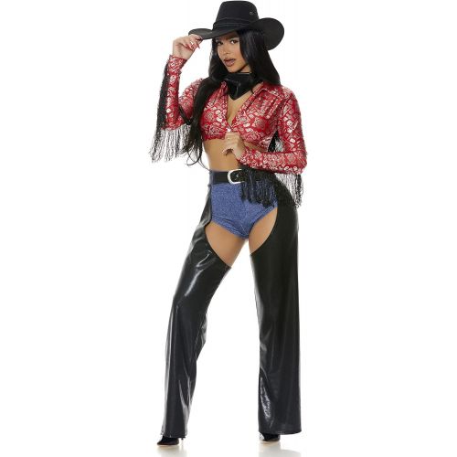  할로윈 용품Forplay womens Saddle Up Sexy Cowgirl Costume