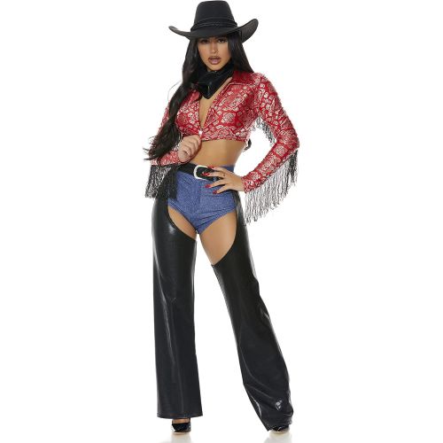  할로윈 용품Forplay womens Saddle Up Sexy Cowgirl Costume