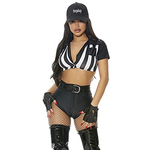  할로윈 용품Forplay Womens Its Your Call Sexy Referee Costume