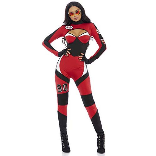  할로윈 용품Forplay womens Green Light Sexy Motocross Costume