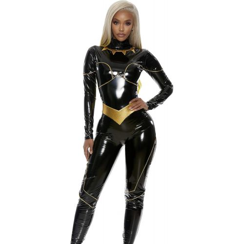  할로윈 용품Forplay womens Bad Blood Super-villain Comic Book Costume