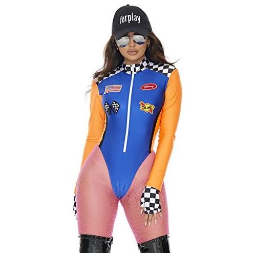  할로윈 용품Forplay womens 4pc. Sexy Racer Costume